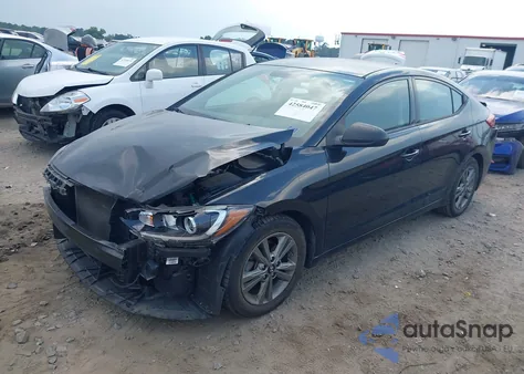 2018 Hyundai Elantra Sel из США, поврежденный, VIN 5NPD84LF0JH275745